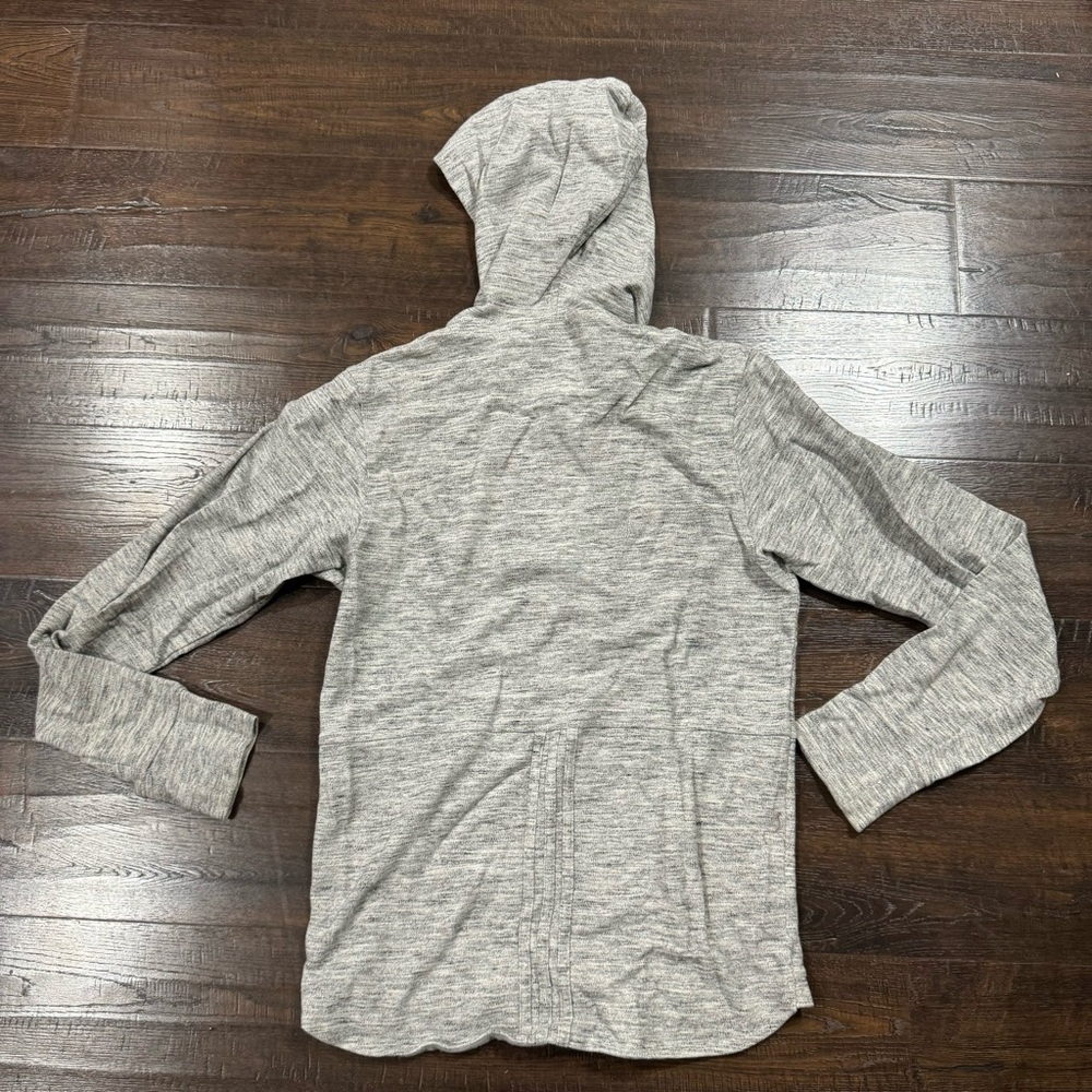 Adidas Essentials Pique Heather Pullover Hoodie S… - image 3
